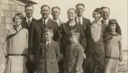 Mons Hesjedal family with Hanna