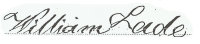 William Lade Signature